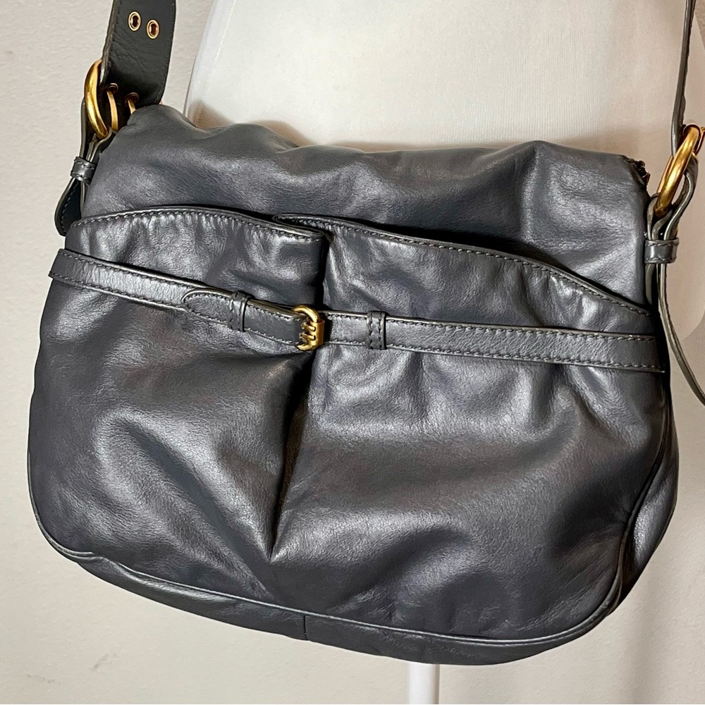 Marc by Marc Jacob’s Q Groovee Bird Leather Hobo Crossbody | Vintage Rare Boho - Picture 5 of 15